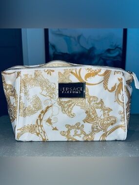 Versace Gold Baroque Cosmetic Pouch